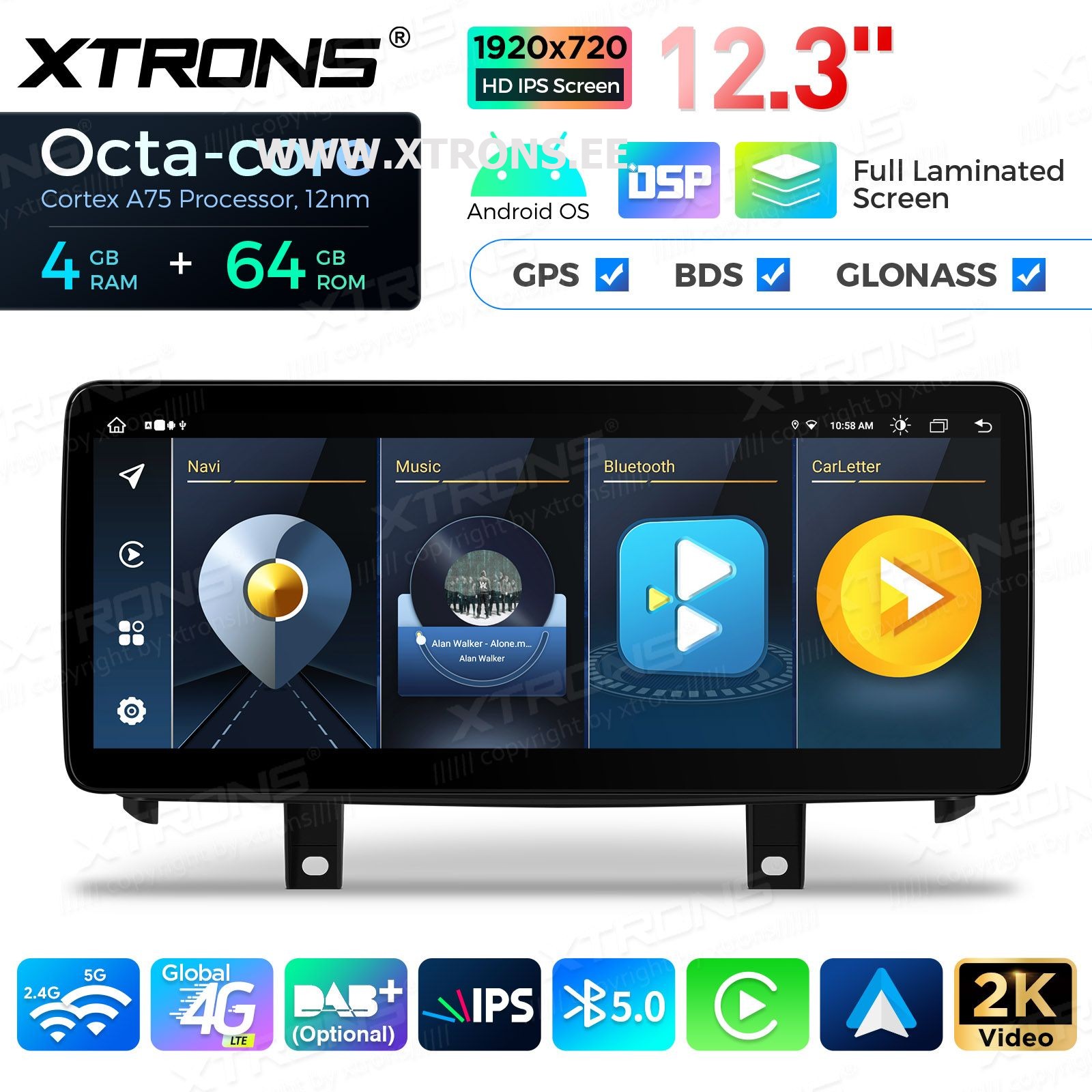 XTRONS QLB22EVB12X5N