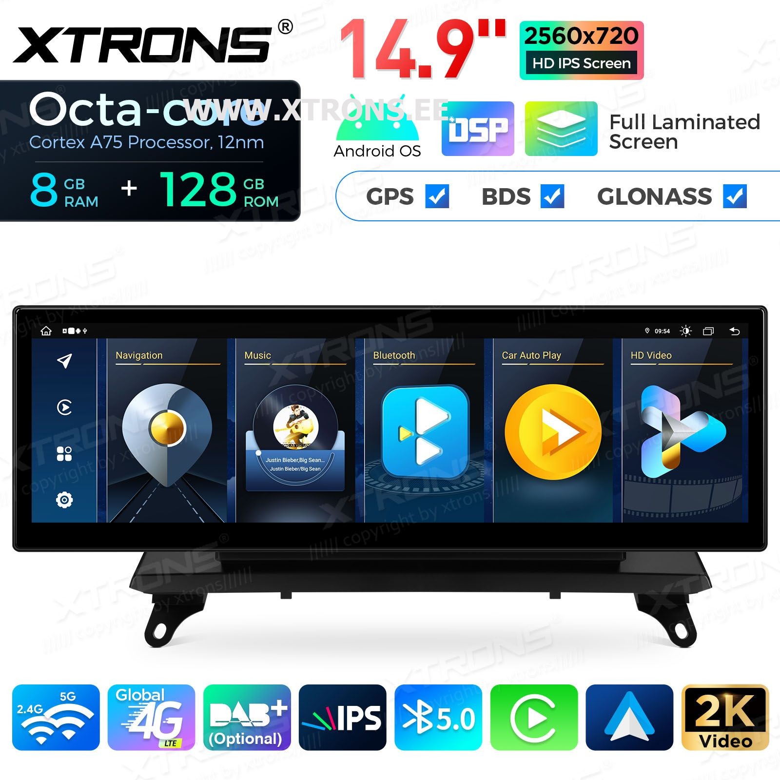 XTRONS QLBH44X5CCL