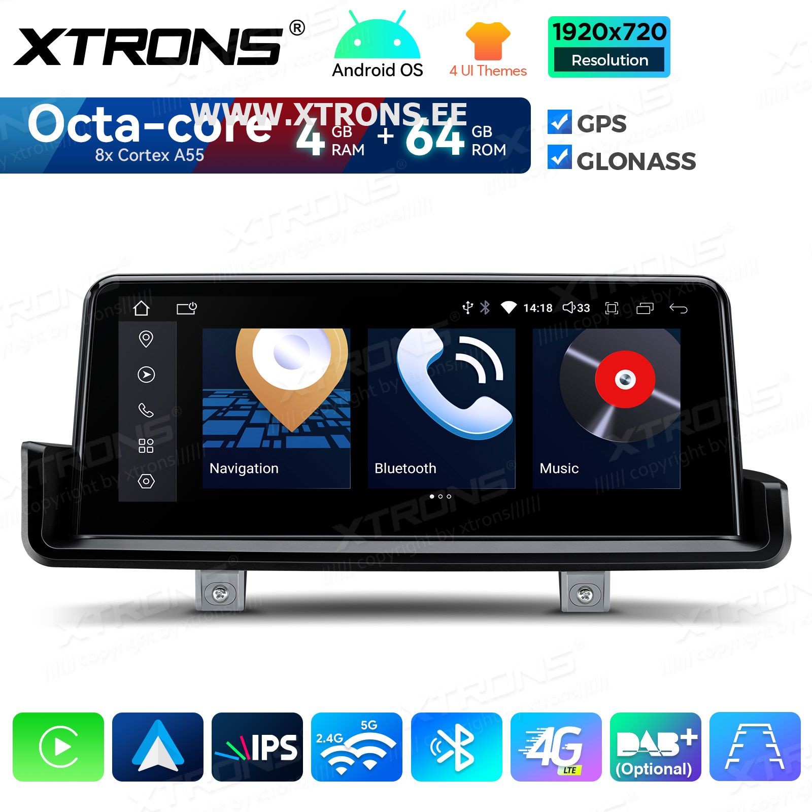 XTRONS QDB1090UNL