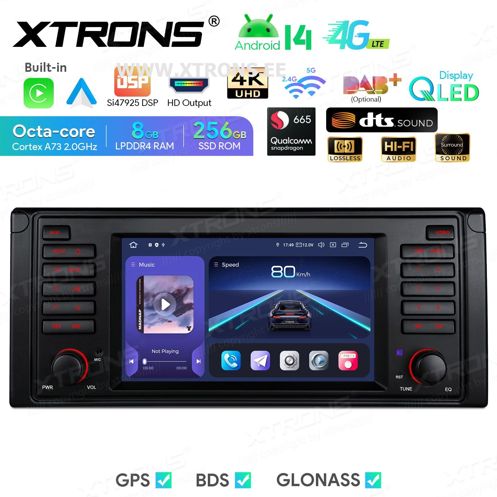 XTRONS IQ7439BL