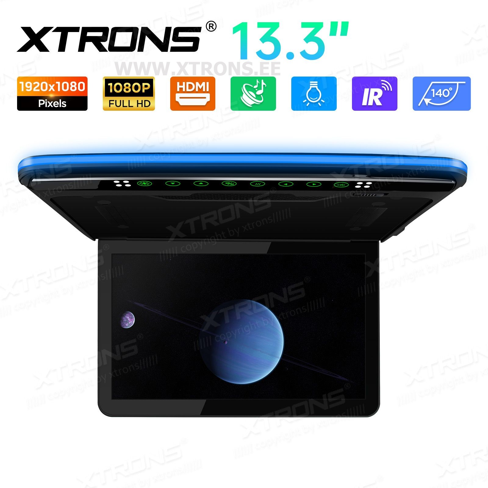 XTRONS CM136HDS