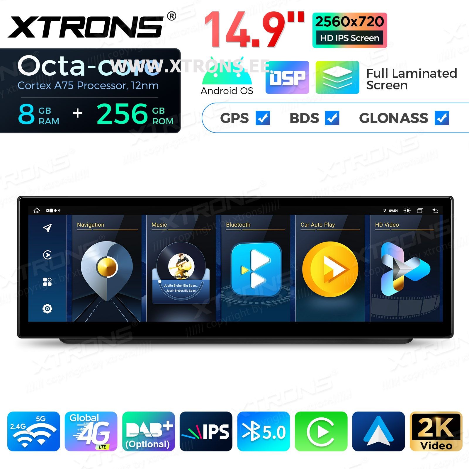 XTRONS QLBX4490UNL3