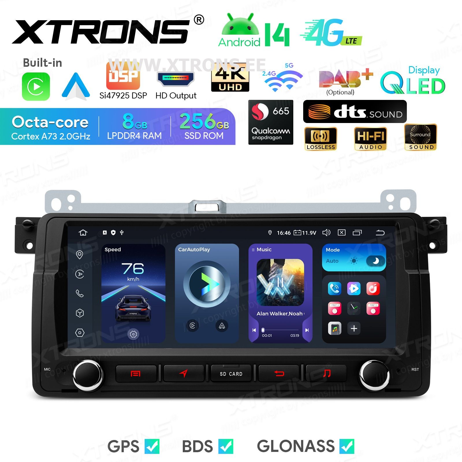 XTRONS IQ8446BH