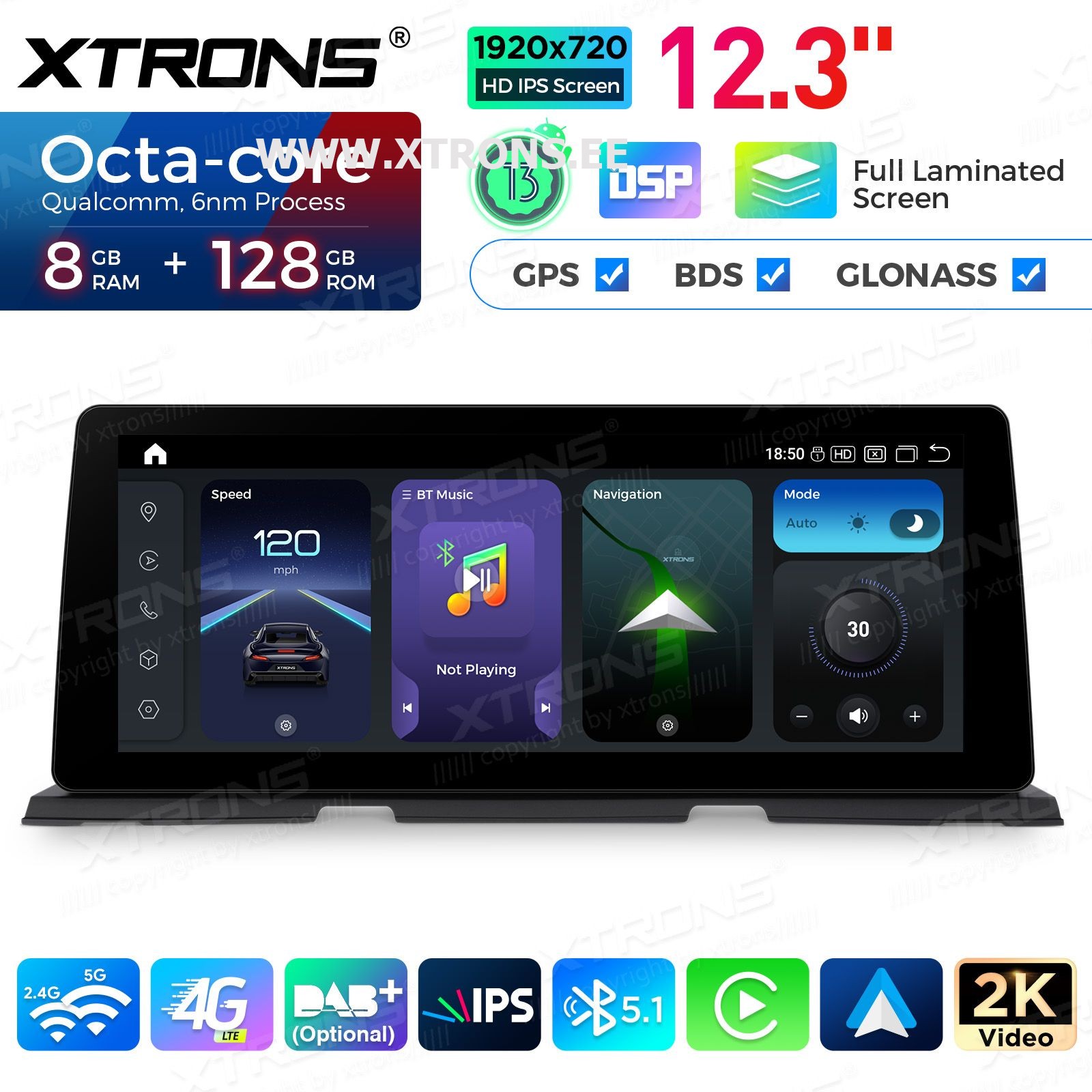XTRONS QGB23CISX