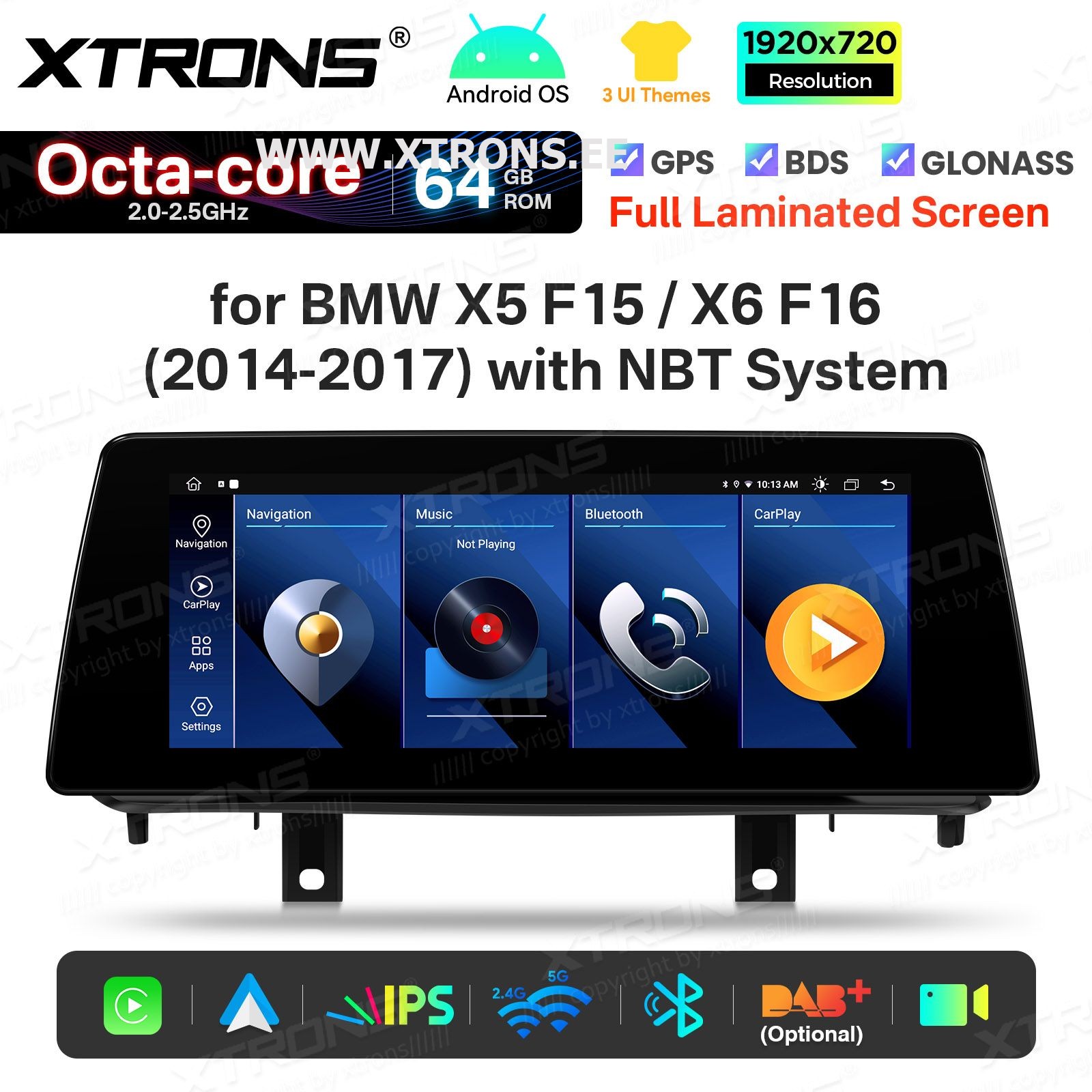 XTRONS QTB10X5NB