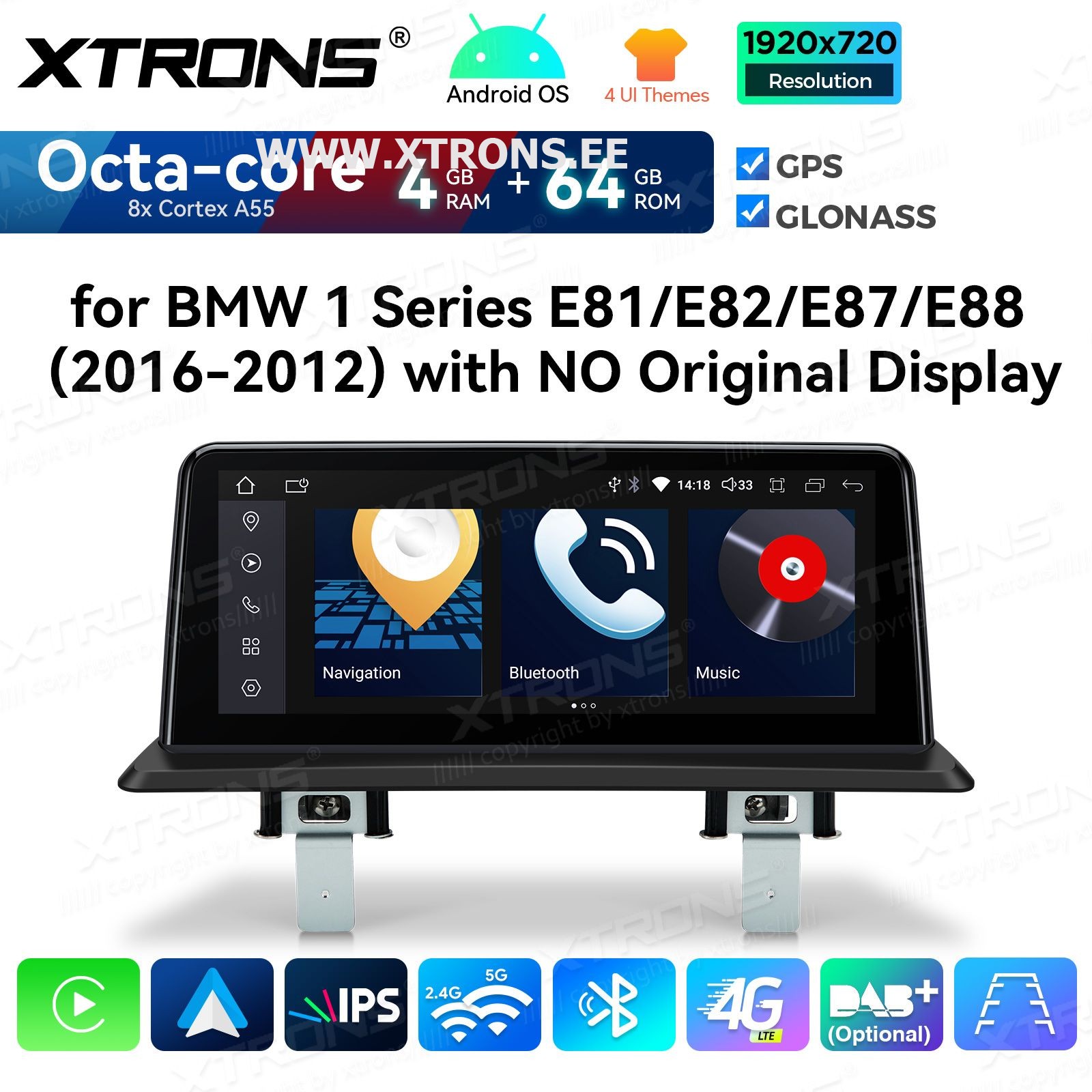 XTRONS QDB1087UNL