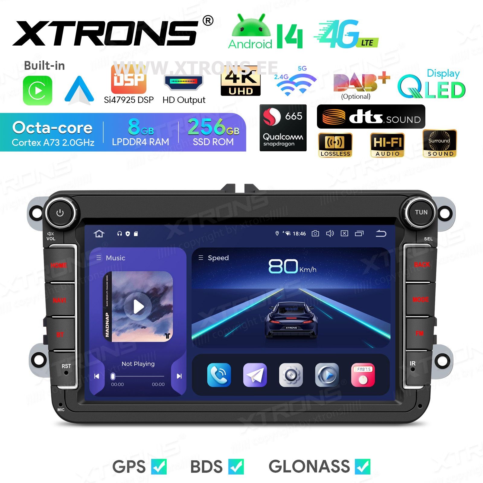 XTRONS IQ84MTVP