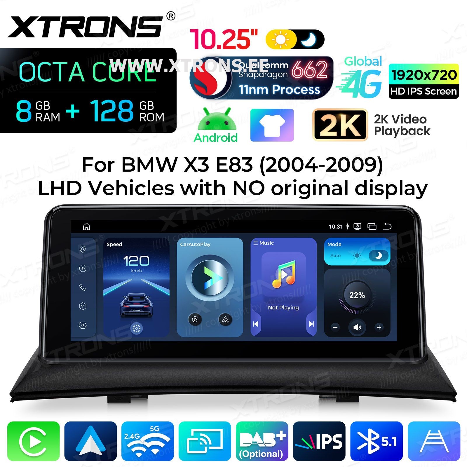 XTRONS QBBH14X3UNL