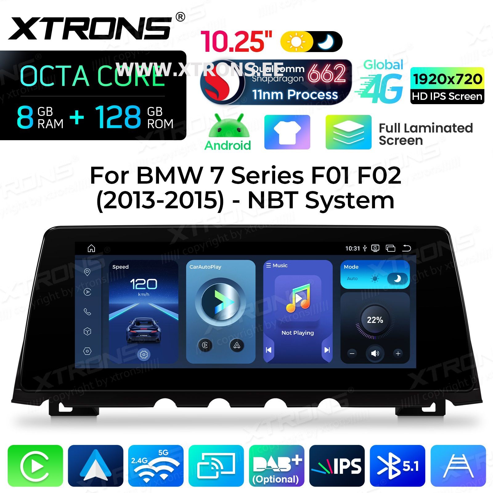 XTRONS QBBH14NB12SV
