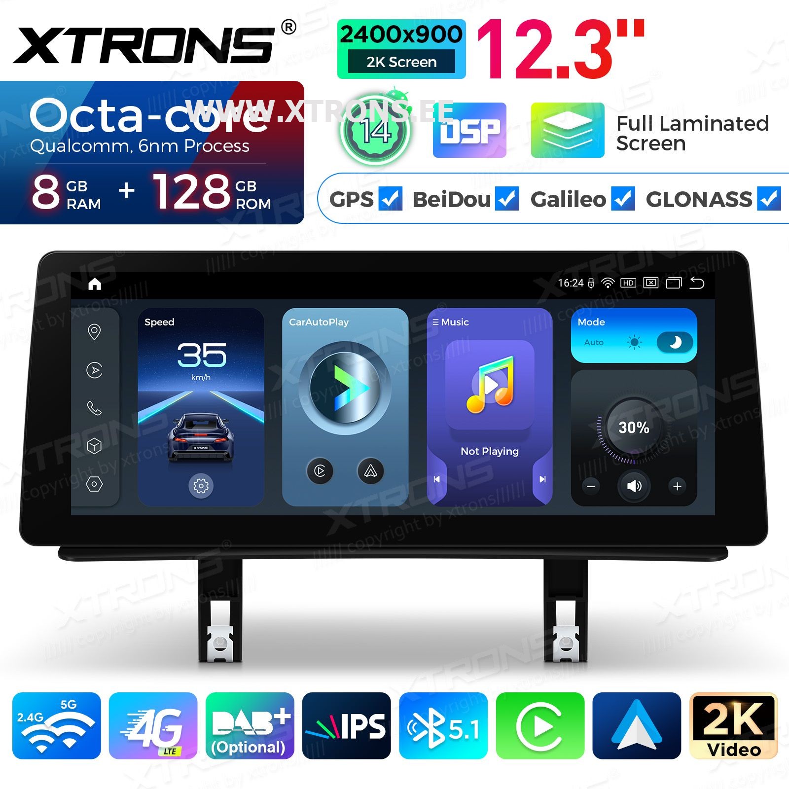 XTRONS QGB24UMB12E87L
