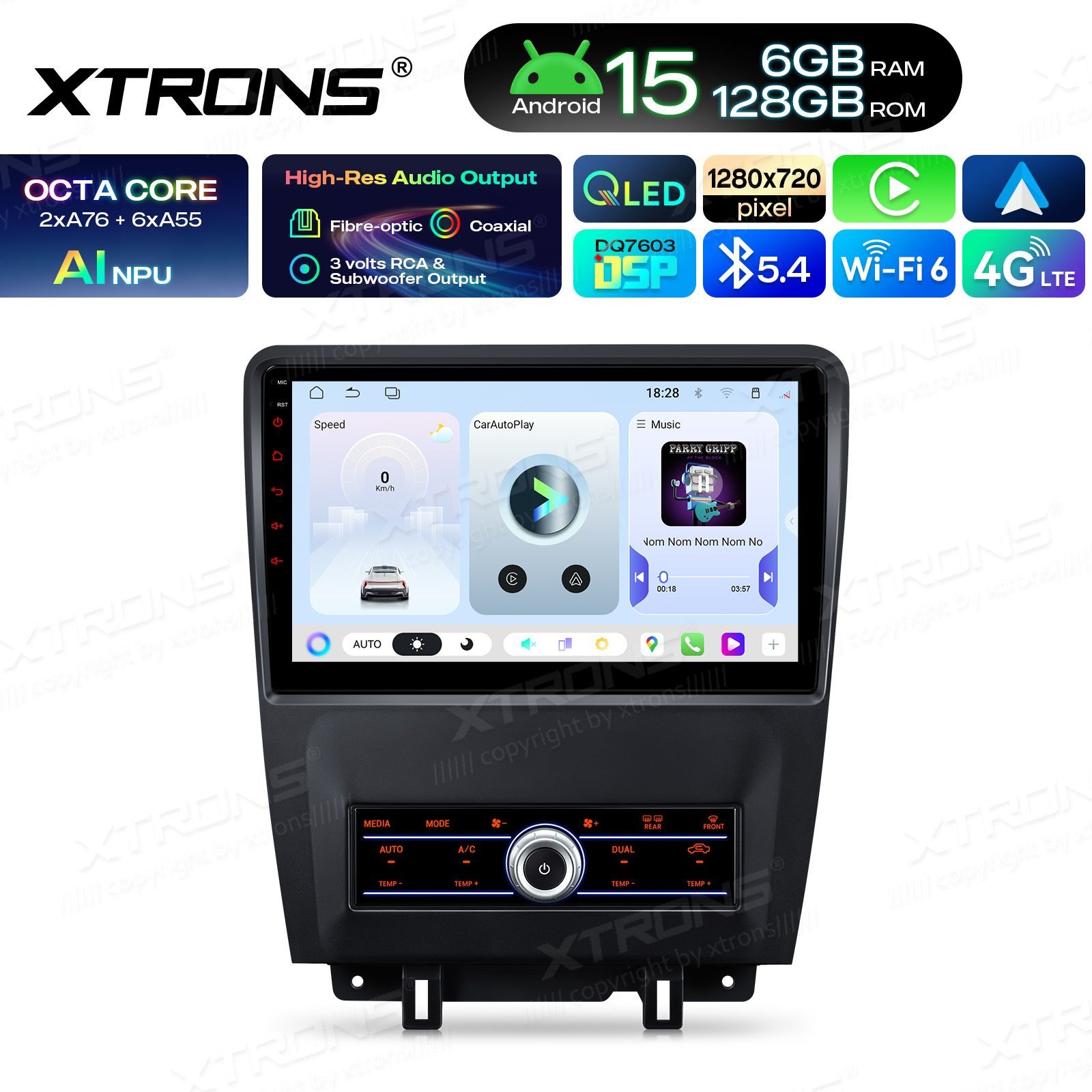 XTRONS UAHP15MTF