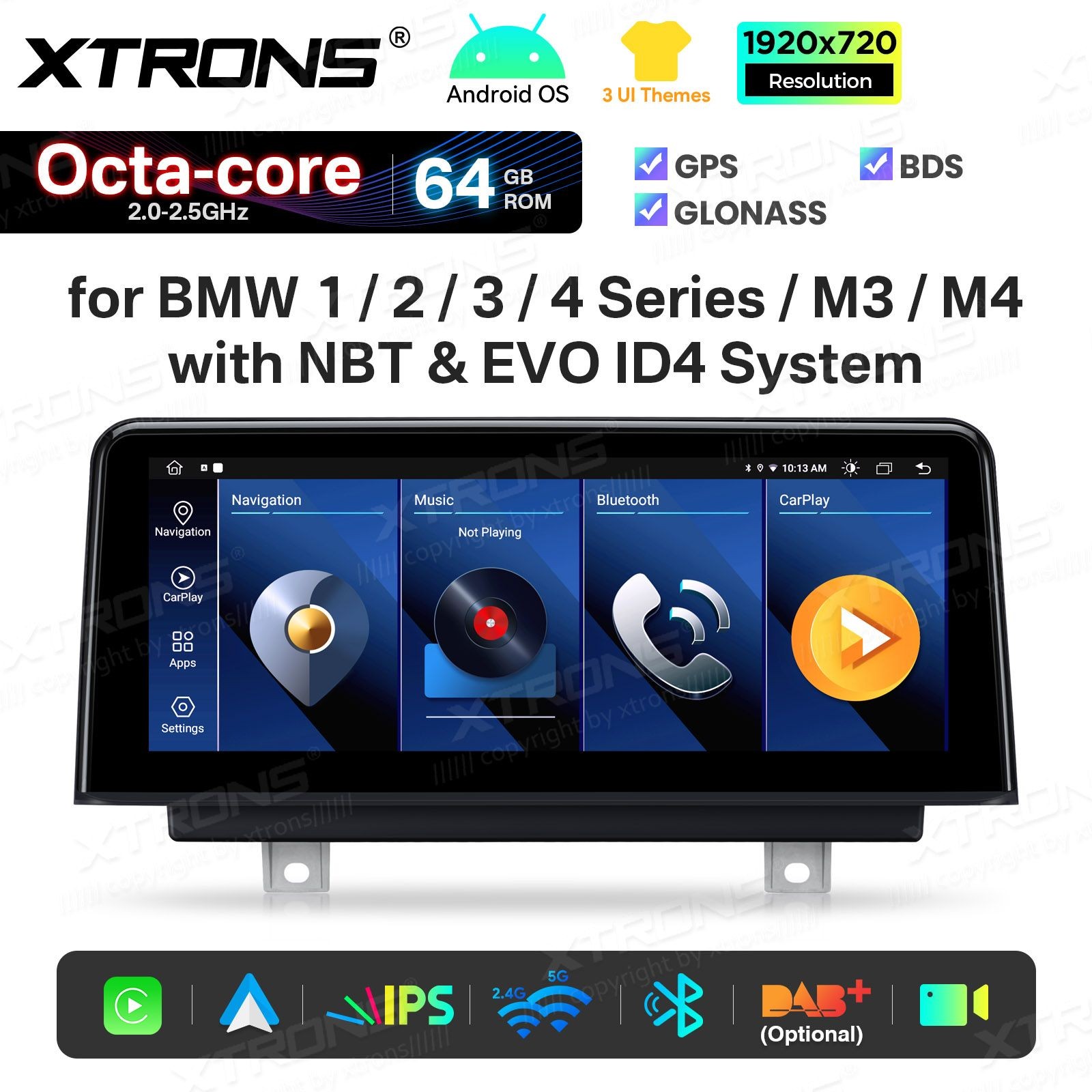 XTRONS QTB10NBTH