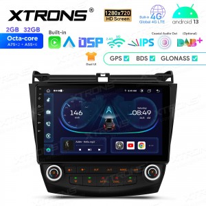 XTRONS IEP12ACHL 10.1" HONDA ACCORD Multimeedia Android 13.0 Octa-Core