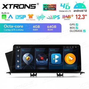 XTRONS IAQ22ACHLS 12.3" HONDA Accord Multimeedia Android 13.0 Octa-Core 4G