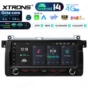 XTRONS PX8446BLHGS 8.8" BMW, Rover Multimeedia Android 14.0 Octa-Core 4G