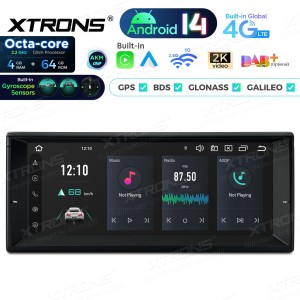 XTRONS PX1439BLHGS 10.25" BMW E39, E38 Multimeedia Android 14.0 Octa-Core 4G