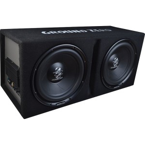 Ground Zero GZIB 2.30BR-ACT 2x12" aktiivne subwoofer