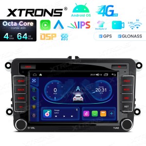 XTRONS ID70MTVL 7.0" Volkswagen, Skoda, Seat Multimeedia Android 14.0 Octa-Core 4G