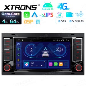 XTRONS ID70TRVL 7.0" Volkswagen Touareg Multimeedia Android 14.0 Octa-Core 4G