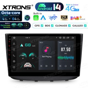 XTRONS PXP14M639GDAB 10.1" Mercedes-Benz Viano Vito W639 Multimeedia Android 14.0 Octa-Core 4G