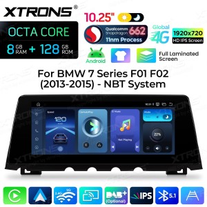 XTRONS QBBH14NB12SV 10.25" BMW 7 Seeria F01, F02 NBT Multimeedia Android Octa-Core 4G