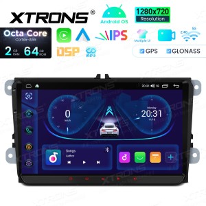 XTRONS IDS90MTVL 9.0" Volkswagen, Skoda, Seat Multimeedia Android Octa-Core