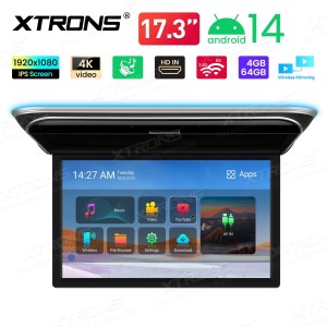 XTRONS CM179AH 17.3-tolline katusele paigaldatav monitor