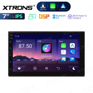 XTRONS TL700L 7.0" 2DIN Multimeedia Linux CarPlay, Android Auto