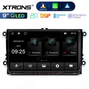 XTRONS PL9MTVL 9.0" VOLKSWAGEN, SEAT, SKODA Multimeedia LINUX