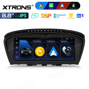 XTRONS QUBH8060CI 8.8" BMW 3, 5 Seeria E60, E90 CIC Multimeedia LINUX