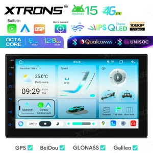 XTRONS TIMH700L 7.0" 2DIN Multimeedia Android 15.0 Octa-Core 4G