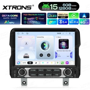 XTRONS UAH95WLJLN 9.0" Jeep Wrangler(JL), Gladiator(JT) Multimeedia Android 15.0 Octa-Core 4G