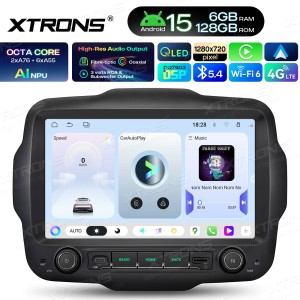 XTRONS UAH95RGJL 9.0" Jeep Renegade Multimeedia Android 15.0 Octa-Core 4G